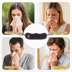 Red light therapy for nasal relief