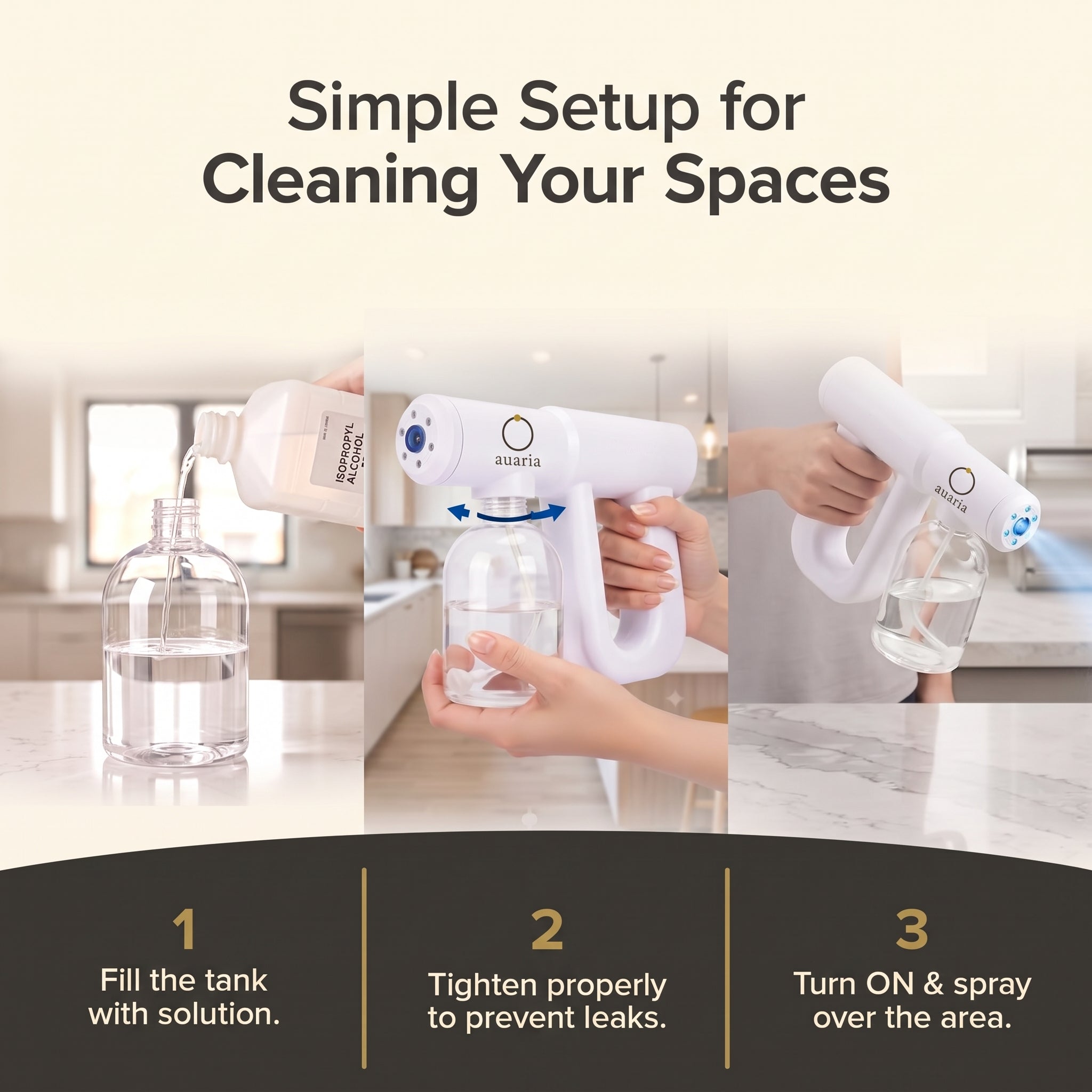 Nano Spray Gun with Blue Light