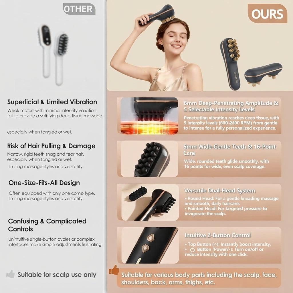 Auaria deep tissue therapy and fatigue relief