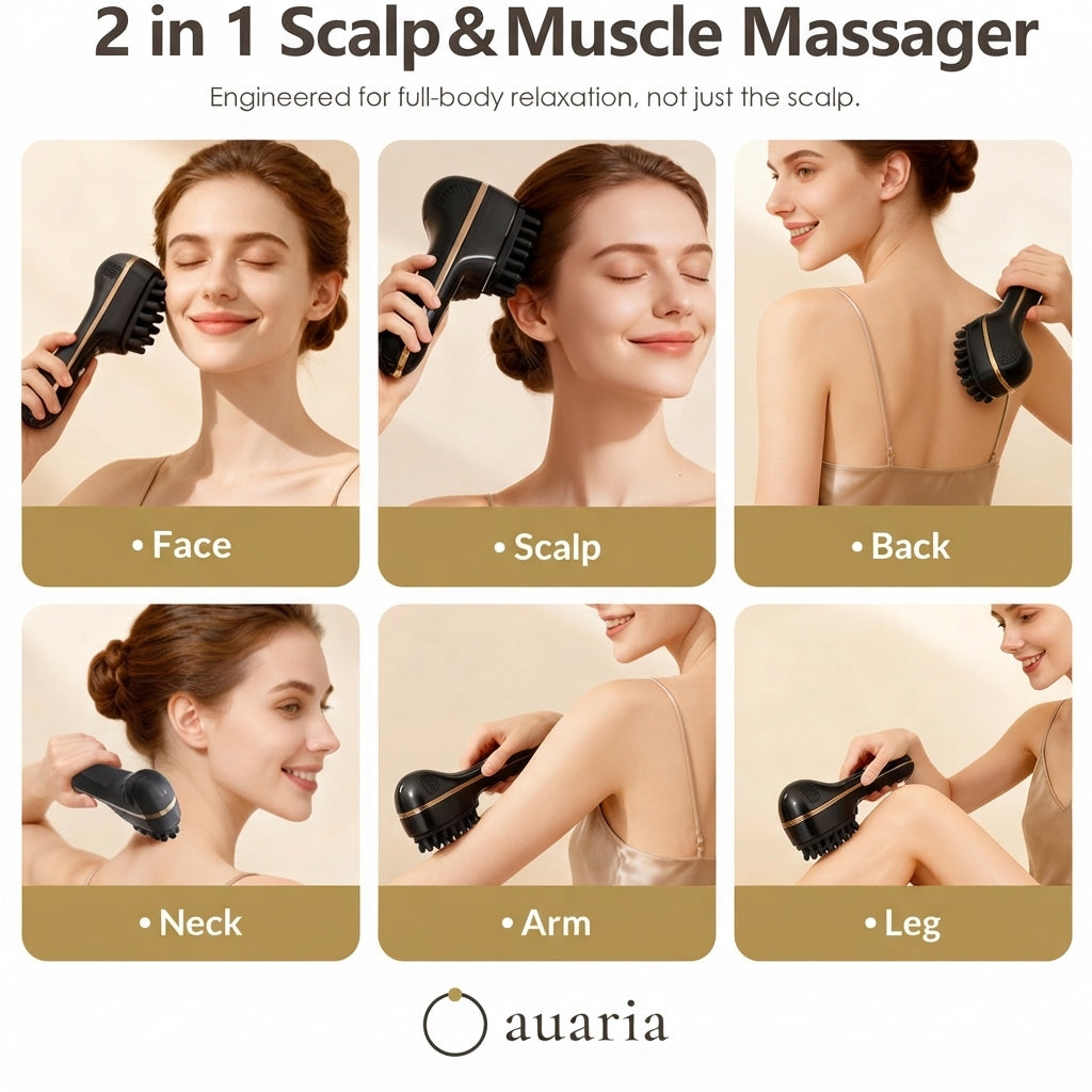 Auaria deep tissue therapy and fatigue relief