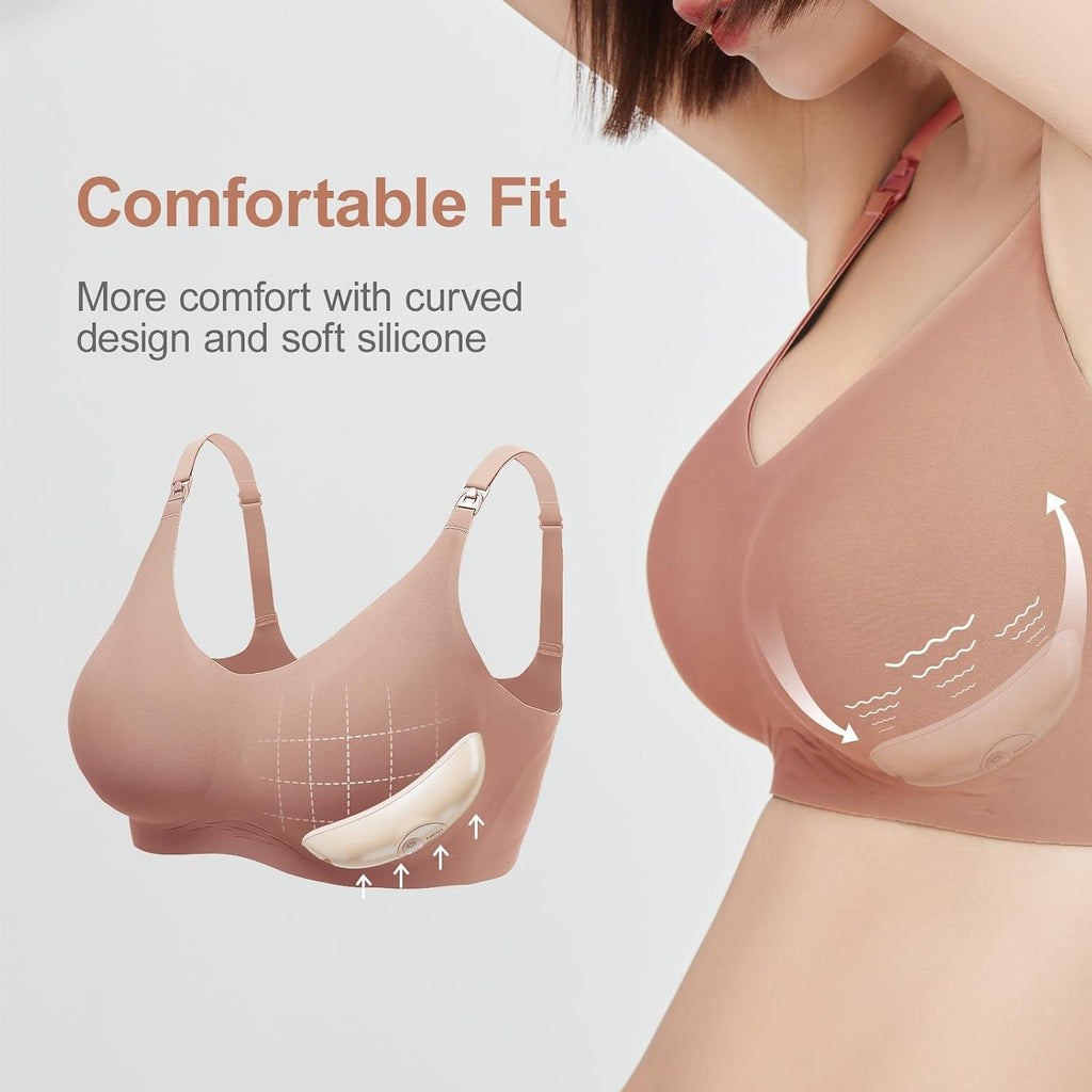 Warming Lactation Massager — Heat + Vibration for Engorgement & Clogged Ducts (2-Pack)
